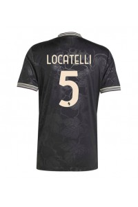 Juventus Manuel Locatelli #5 Fotballdrakt Tredje Klær 2025-26 Korte ermer